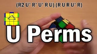 How To Finger Trick U Perms RU algorithms [upl. by Ideih]