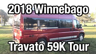 2018 Winnebago Travato 59K Tour [upl. by Pattie727]