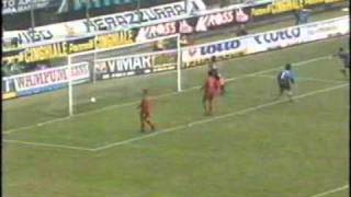 IL GOL PIù BELLO DEL MONDO DI DJORKAEFF  INTERROMA [upl. by Elleinnad130]