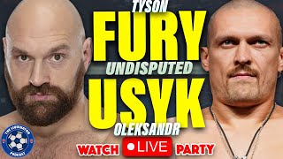 FURY vs USYK LIVE Stream Full Fight Watch Party and Commentary [upl. by Ahsan]