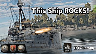 HMS Dreadnought  Outdated Battleship but the GOAT War Thunder Mobile [upl. by Kit]