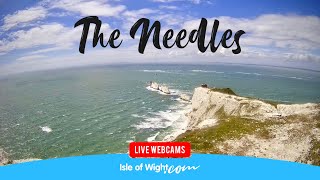 🔴 The Needles Lighthouse Webcam  The Needles Isle of Wight  LIVE UK Webcams [upl. by Ydnahs]