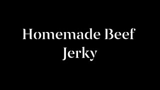 How to Make Beef Jerky [upl. by Asilanom]