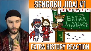 Social Stud Reacts  Warring States Japan Sengoku Jidai  Battle of Okehazama  Extra History  1 [upl. by Adnar316]