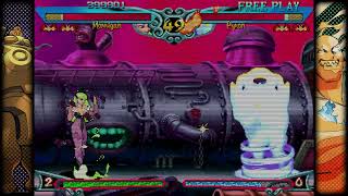 Vampire Savior 2 The Lord of the Vampire Longplay Morrigan [upl. by Analrahc]