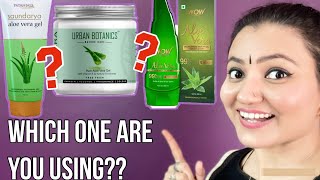 Best ALOE VERA GEL  Moisturizer To Be Used  Unsponsored Review by Preity Prerna  Reviewरविवार [upl. by Eniamrahc]