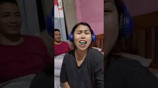 ANO KAYA REACTION NG MAY SAKIT KONG MISTER🤣  funny highlights comedy shorts funny [upl. by Enitsud]