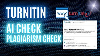 How to check AI and plagiarism on Turnitin for free [upl. by Humfried]