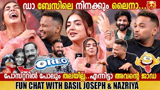 NAZRIYA FAHAD  BASIL JOSEPH  DEEPAK  AKHILA  CHOYCH CHOYCH POWAM  GINGER MEDIA [upl. by Aneetsirhc]