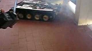 Tank rc panther 110 glow engine [upl. by Hedve]