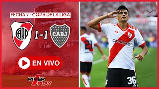 🔴📻 RIVER VS BOCA  TRANSMISIÓN DEL PARTIDO EN VIVO  COPA DE LA LIGA 2024  ¡VAMOS RIVER [upl. by Leksehcey]