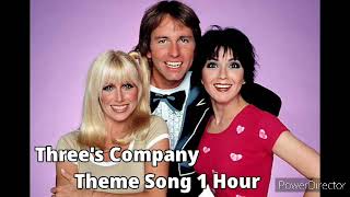 Threes Company Theme Song 1 Hour [upl. by Jarvey394]