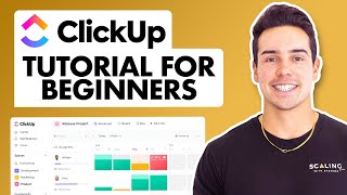 ClickUp Tutorial  How to use ClickUp for Beginners [upl. by Letitia971]