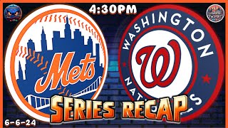 Mets vs Nationals Series Recap  Mets OffDay  Mets News  Mets Series Recap  New York Mets [upl. by Champaigne]