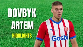 Artem Dovbyk Highlights Skills amp Goals [upl. by Ahsrat]