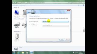 How to install a printer in Windows 7 [upl. by Rofotsirk]