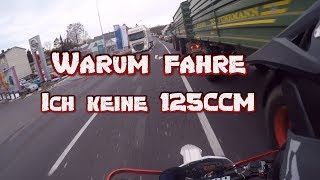 WIESO FAHRE ICH KEINE 125 CCM   MotoVlog 50CCM  AustrianRiders  Justin [upl. by Irac]