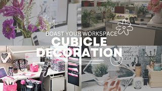 Boost Your Workspace Creative Cubicle Decoration Ideas  Interior Design  Home Decor [upl. by Knight269]