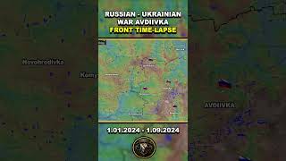 🚨 UKRAINERUSSIA WAR TIMELAPSE LATEST 1012024  1092024 timelapse trending viral [upl. by Leohcin133]