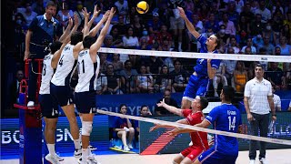 🇫🇷 FRA vs 🇺🇸 USA  Full Match  Final 12  Mens VNL 2022 [upl. by Yelad]