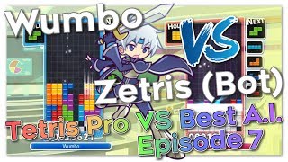 Tetris Pro VS Best AI Episode 7 [upl. by Etteloc]