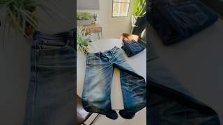 215 oz Unbranded Japanese Denim Unbelievable fades on this selvedge denim fade style fashion [upl. by Austina]