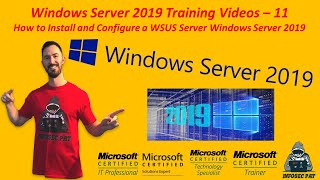 How to Install amp Configure WSUS Server Windows Server 2019  Video 11 Windows Server 2019 Training [upl. by Kaleena]