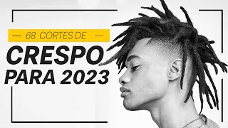 68 CORTES de cabelo CRESPO MASCULINO para 2024 [upl. by Ttessil712]