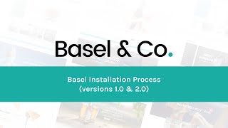 Basel Installation Process versions 10 amp 20 [upl. by Mohammed]