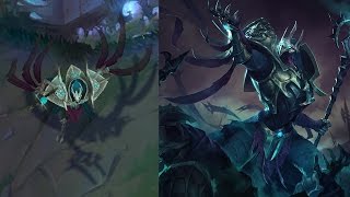 GraveLord Azir  Skin and Abilities Spotlight  League of Legends [upl. by Eilatam]