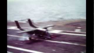 North American OV10A BRONCO Carrier Tests 1968 [upl. by Ulric]