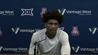 Arizona Football Press Conference  Tacario Davis amp Jack Luttrell [upl. by Allana]