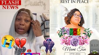 🔴AÏCHA KAMOISE DÉSESPÉRÉE SUITE AU DÉCÈS DE MAMI TON 😭😭💔💔🕊🕊🔥🔥 [upl. by Ahsercel]