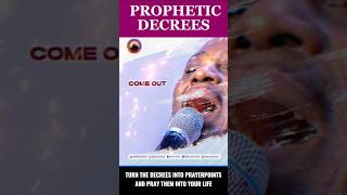 PROPHETIC DECREES COME OUT OF P0T OF DARKNESS shorts olukoyaprayers prayerpoints prophet mfm [upl. by Ohs]