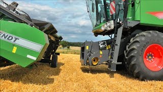 FENDT Mähdrescher 5275 C  Landwirtschaft heute  Getreideernte  Combine harvester [upl. by Salkin]