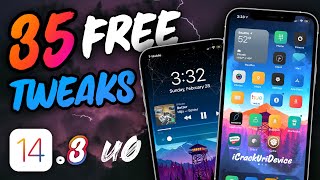 TOP 35 FREE Cydia Tweaks for iOS 14 Jailbreak on iOS 143 [upl. by Ire]