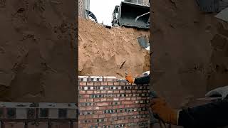 External masonry wall installation process Goodtools and machinery make work more faster [upl. by Blynn]