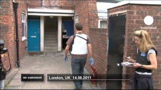 Police raid London homes [upl. by Eigna775]