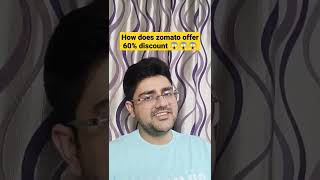 How does Zomato offer 60 discount 😱😱😱 [upl. by Camroc]