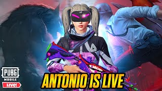 Road To 60k  Antonio is live PUBG mobile  get free uc  Custom Rooms [upl. by Croix159]