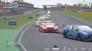 BTCC ReplayRound 1 Adria Raceway  Assetto Corsa VR  British Touring Car Championship [upl. by Kirsten]