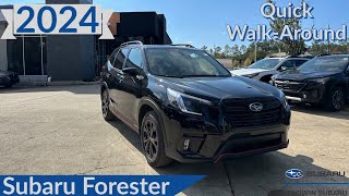 2024 Subaru Forester Sport Quick WalkAround Stock 12100S [upl. by Peters290]