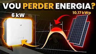 INVERSOR solar SOBREDIMENSIONADO Posso ou não fazer isso na energia solar [upl. by Debarath]