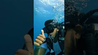 Scuba diving  maafushi maldives scubadiving wateractivities mdmahabub [upl. by Nagram362]