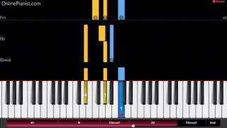 Ludovico Einaudi  Nuvole Bianche  Easy Piano Tutorial [upl. by Llorrad]