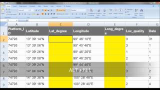 Convert coordinates to decimal degrees [upl. by Animrac]