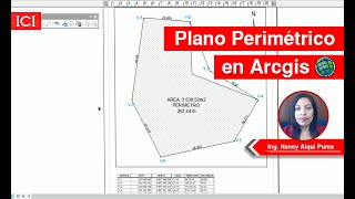 Plano Perimétrico en ArcGis [upl. by Pleasant278]