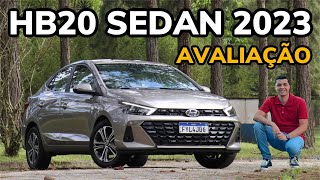 AVALIAÇÃO NOVO HYUNDAI HB20 SEDAN 2023  Falando de Carros [upl. by Siroval498]