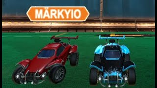 meeting a fan in rocket league  a mettalic [upl. by Nale]