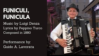 Funiculi Funicula Accordion [upl. by Aerdma]